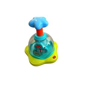 Bright Starts Press & Glow Spinner Baby Toy
